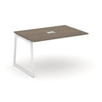 Style Project Fusion SN-4T1.NSPRG-001 (Вяз благородный/Белый) Проходной наборный элемент переговорного стола