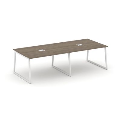 Style Project Fusion SN-4T1.SPRG-042 (Вяз благородный/Белый) Стол переговорный