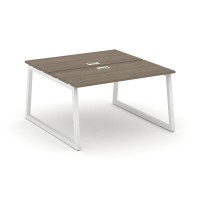 Style Project Fusion SN-5T1.DRS-002 (Вяз благородный/Белый) Рабочая станция двухсторонняя