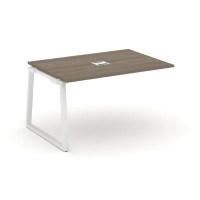 Style Project Fusion SN-6T1.NSPRG-004 (Вяз благородный/Белый) Проходной наборный элемент переговорного стола