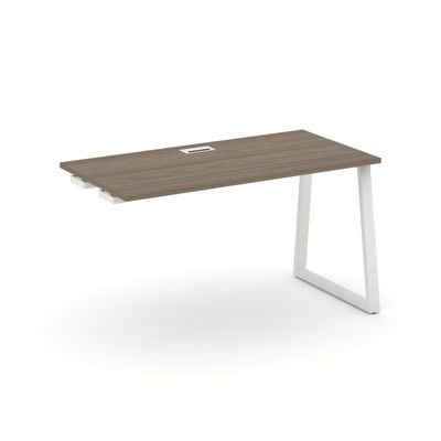 Style Project Fusion SN-6T1.OPRS-003 (Вяз благородный/Белый) Стол приставка к опорным элементам