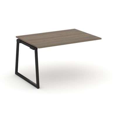 Style Project Fusion SN-4T1.NSPRG-003.3 (Вяз благородный/Черный) Проходной наборный элемент переговорного стола