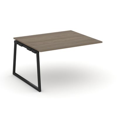 Style Project Fusion SN-4T1.NSPRG-032.3 (Вяз благородный/Черный) Проходной наборный элемент переговорного стола