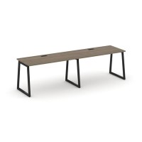 Style Project Fusion SN-4T1.ORS-012 (Вяз благородный/Черный) Рабочая станция односторонняя