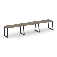 Style Project Fusion SN-4T1.ORS-053 (Вяз благородный/Черный) Рабочая станция односторонняя