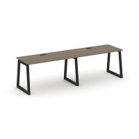 Style Project Fusion SN-5T1.ORS-001 (Вяз благородный/Черный) Рабочая станция односторонняя