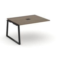 Style Project Fusion SN-6T1.NSPRG-033 (Вяз благородный/Черный) Проходной наборный элемент переговорного стола