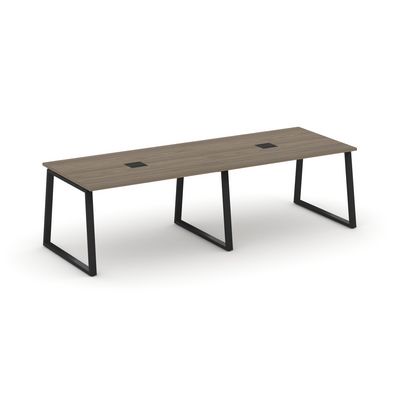 Style Project Fusion SN-6T1.SPRG-014 (Вяз благородный/Черный) Стол переговорный