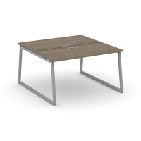 Style Project Fusion SN-4T1.DRS-014 (Вяз благородный/Серый) Рабочая станция двухсторонняя