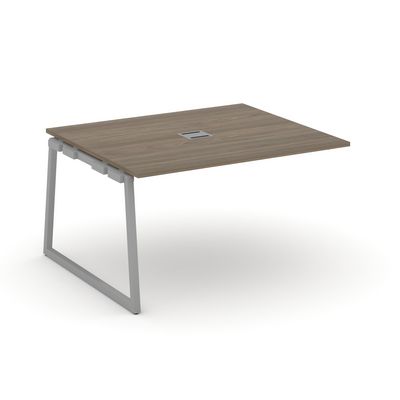 Style Project Fusion SN-4T1.NSPRG-032 (Вяз благородный/Серый) Проходной наборный элемент переговорного стола