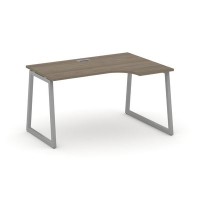 Style Project Fusion SN-4T1.SPA-021(R) (Вяз благородный/Серый) Стол рабочий эргономичный