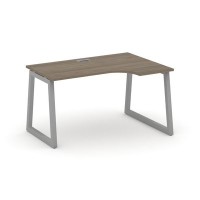 Style Project Fusion SN-5T1.SPA-021(R) (Вяз благородный/Серый) Стол рабочий эргономичный