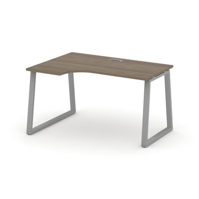 Style Project Fusion SN-6T1.SPA-001(L) (Вяз благородный/Серый) Стол рабочий эргономичный