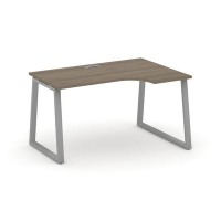 Style Project Fusion SN-6T1.SPA-001(R) (Вяз благородный/Серый) Стол рабочий эргономичный