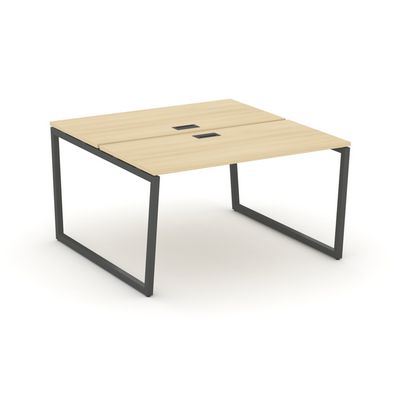 Style Project Fusion SN-4T2.DRS-023 (Акация лорка/Антрацит) Рабочая станция двухсторонняя