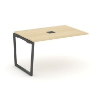 Style Project Fusion SN-4T2.NSPRG-004 (Акация лорка/Антрацит) Проходной наборный элемент переговорного стола