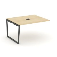 Style Project Fusion SN-4T2.NSPRG-034 (Акация лорка/Антрацит) Проходной наборный элемент переговорного стола