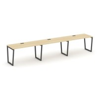 Style Project Fusion SN-4T2.ORS-051 (Акация лорка/Антрацит) Рабочая станция односторонняя