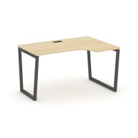 Style Project Fusion SN-4T2.SPA-001(R) (Акация лорка/Антрацит) Стол рабочий эргономичный