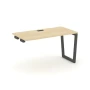 SN-5T2.OPRS-013 Стол приставка к опорным элементам, ЛДСП акация лорка, металл антрацит