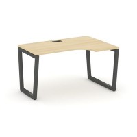 Style Project Fusion SN-5T2.SPA-002(R) (Акация лорка/Антрацит) Стол рабочий эргономичный