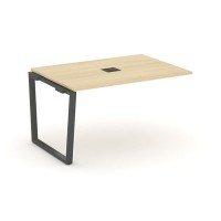 Style Project Fusion SN-6T2.NSPRG-003 (Акация лорка/Антрацит) Проходной наборный элемент переговорного стола