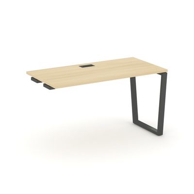 Style Project Fusion SN-6T2.OPRS-001 (Акация лорка/Антрацит) Стол приставка к опорным элементам