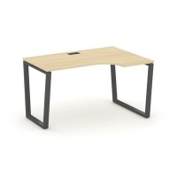 Style Project Fusion SN-6T2.SPA-001(R) (Акация лорка/Антрацит) Стол рабочий эргономичный