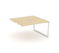 Стайл Проджект Фьюжн SN-4T2.DPRS-021 (Акация лорка/Белый) Стол приставка к опорным элементам