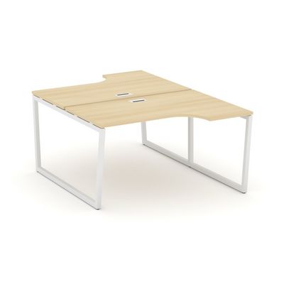 Style Project Fusion SN-4T2.DRPA-002 (Акация лорка/Белый) Рабочая станция эргономичная