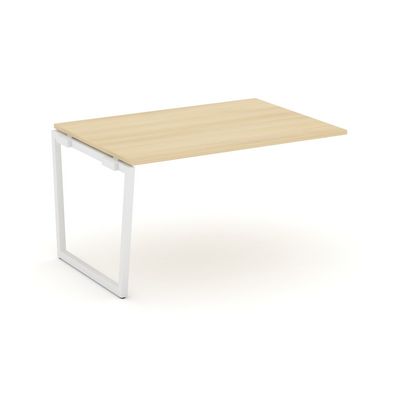 Style Project Fusion SN-4T2.NSPRG-001.3 (Акация лорка/Белый) Проходной наборный элемент переговорного стола