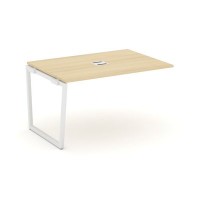 Style Project Fusion SN-4T2.NSPRG-002 (Акация лорка/Белый) Проходной наборный элемент переговорного стола