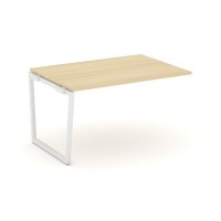 Style Project Fusion SN-4T2.NSPRG-002.3 (Акация лорка/Белый) Проходной наборный элемент переговорного стола