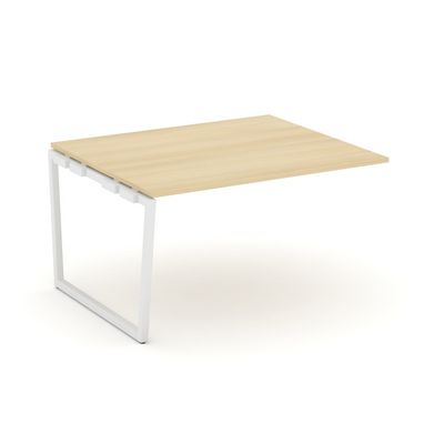 Style Project Fusion SN-4T2.NSPRG-034.3 (Акация лорка/Белый) Проходной наборный элемент переговорного стола