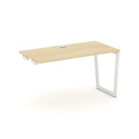 Style Project Fusion SN-4T2.OPRS-002 (Акация лорка/Белый) Стол приставка к опорным элементам