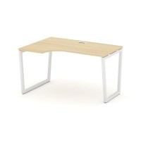 Style Project Fusion SN-4T2.SPA-001(L) (Акация лорка/Белый) Стол рабочий эргономичный