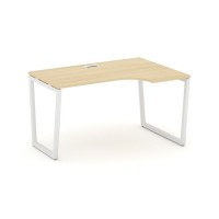 Style Project Fusion SN-4T2.SPA-001(R) (Акация лорка/Белый) Стол рабочий эргономичный