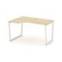 Style Project Fusion SN-4T2.SPA-011(L) (Акация лорка/Белый) Стол рабочий эргономичный