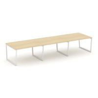 Style Project Fusion SN-4T2.SPRG-054.3 (Акация лорка/Белый) Стол переговорный