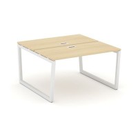 Style Project Fusion SN-5T2.DRS-024 (Акация лорка/Белый) Рабочая станция двухсторонняя