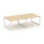 Style Project Fusion SN-5T2.DRS-051 (Акация лорка/Белый) Рабочая станция двухсторонняя