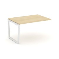 Style Project Fusion SN-5T2.NSPRG-002.3 (Акация лорка/Белый) Проходной наборный элемент переговорного стола