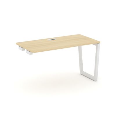 Style Project Fusion SN-5T2.OPRS-014 (Акация лорка/Белый) Стол приставка к опорным элементам