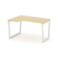 Style Project Fusion SN-5T2.SPA-001(L) (Акация лорка/Белый) Стол рабочий эргономичный