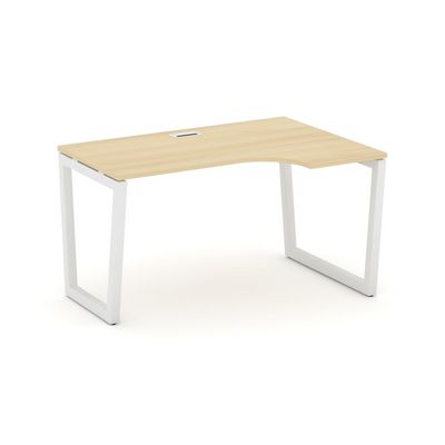 Style Project Fusion SN-5T2.SPA-001(R) (Акация лорка/Белый) Стол рабочий эргономичный