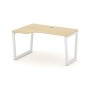Style Project Fusion SN-5T2.SPA-002(L) (Акация лорка/Белый) Стол рабочий эргономичный