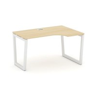 Style Project Fusion SN-5T2.SPA-012(R) (Акация лорка/Белый) Стол рабочий эргономичный