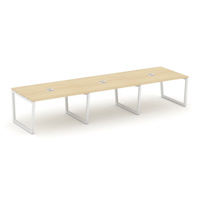 Style Project Fusion SN-5T2.SPRG-054 (Акация лорка/Белый) Стол переговорный