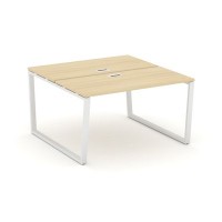 Style Project Fusion SN-6T2.DRS-001 (Акация лорка/Белый) Рабочая станция двухсторонняя