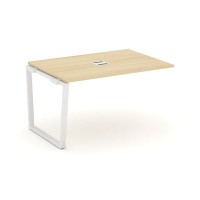 Style Project Fusion SN-6T2.NSPRG-003 (Акация лорка/Белый) Проходной наборный элемент переговорного стола